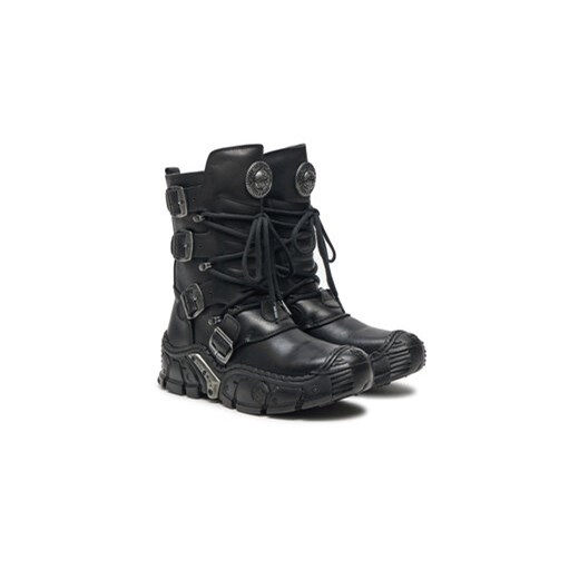 Glany NEW ROCK M-IMPACT013-S1 Czarny New Rock 37 eobuwie.pl