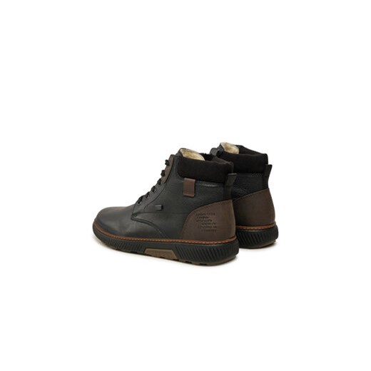 Trzewiki Rieker B3343-00 Czarny Rieker 42 eobuwie.pl