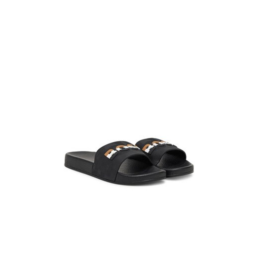 Klapki BOSS J52269 S Czarny 36 eobuwie.pl