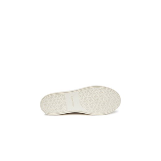 Mokasyny Calvin Klein Hybrid Lace Up Boat Lth HM0HM01812 Brązowy Calvin Klein 45 eobuwie.pl