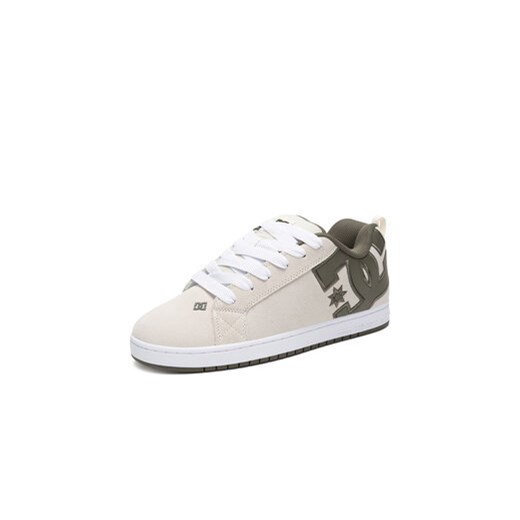 Sneakersy DC COURT GRAFFIK SE DC01665100 Beżowy 45 eobuwie.pl