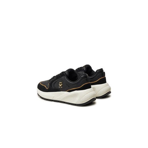 Sneakersy Tommy Hilfiger Chunky Fashion Runner FW0FW08129 Czarny Tommy Hilfiger 37 eobuwie.pl