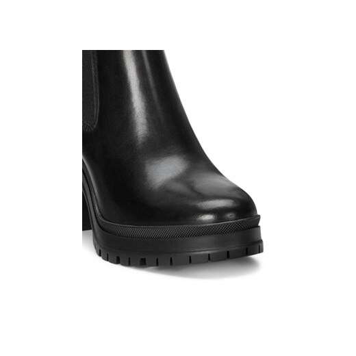 Botki LAUREN RALPH LAUREN 802937825001 Czarny 38 eobuwie.pl