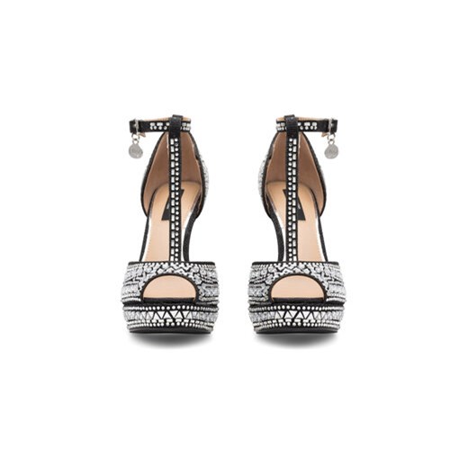 Sandały Nine West NISA SY015-1NW Czarny Nine West 39 eobuwie.pl