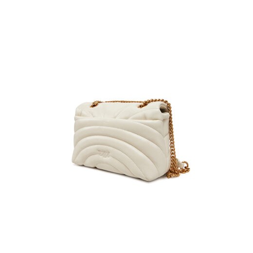 Torebka PINKO Love Puff Mini Cl AI 24-25 PLTT 100039 A1EX Écru Pinko 00 eobuwie.pl