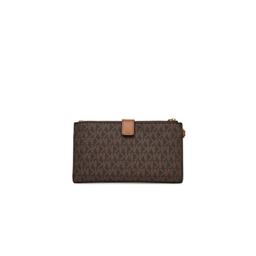 Duży Portfel Damski MICHAEL Michael Kors 32F1GJ6W4B Brązowy Michael Michael Kors 00 eobuwie.pl