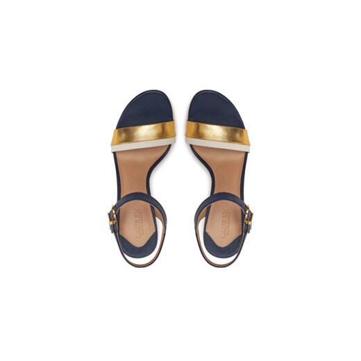 Sandały LAUREN RALPH LAUREN 802978212001 Granatowy 39 eobuwie.pl