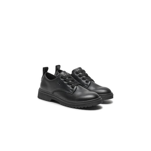 Półbuty Calvin Klein Jeans Low Cut Lace-Up 3X4-81091-0326 M Czarny 31 eobuwie.pl