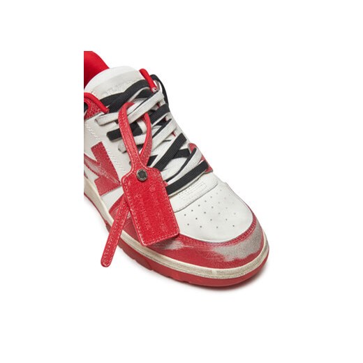 Sneakersy Off-White OMIA189F22LEA0110125 Czerwony 39 eobuwie.pl