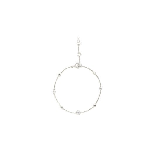 Bransoletka Fossil Glitz By The Yard JFS00452040 Srebrny Fossil 00 eobuwie.pl