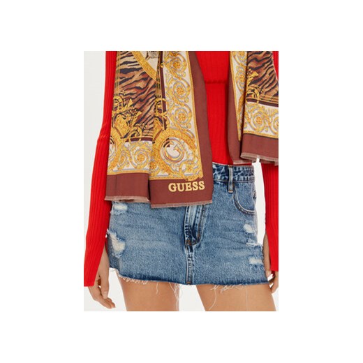 Szal Guess AW5228 POL03 Brązowy Guess 00 eobuwie.pl