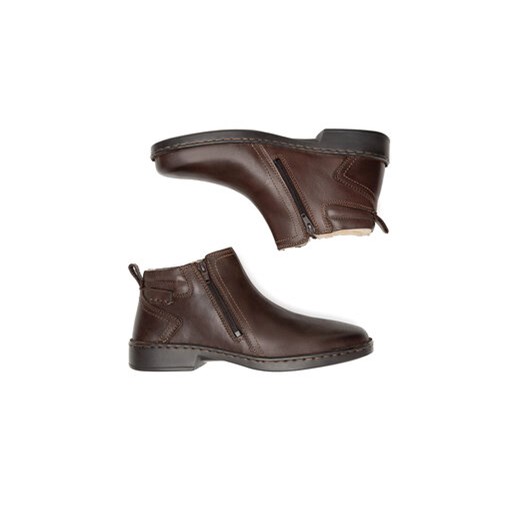 Trzewiki Go Soft GARY-41 MI18 Brązowy Go Soft 41 eobuwie.pl