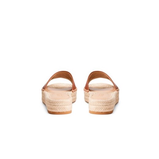 Espadryle Lauren Ralph Lauren 802935847001 Brązowy 36 eobuwie.pl