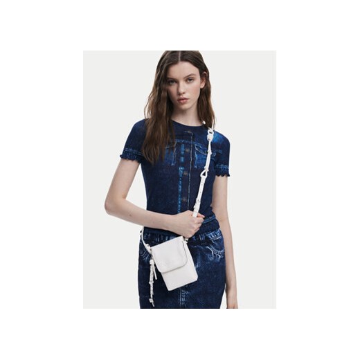 Torebka na telefon Desigual 25SAYP39 Biały Desigual OS eobuwie.pl