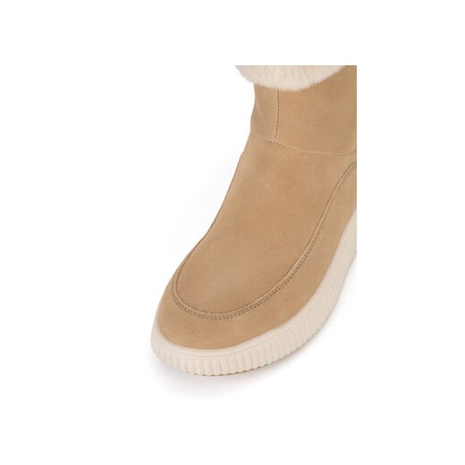 Botki Rieker Revolution Lifestyle W1772-62 Beżowy Rieker Revolution Lifestyle 38 eobuwie.pl