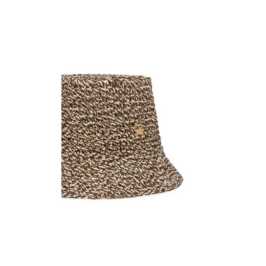 Kapelusz Tommy Hilfiger Premium Beach Bucket AW0AW17136 Beżowy Tommy Hilfiger 00 eobuwie.pl