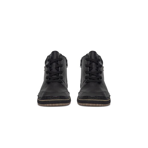 Trzewiki Rieker 50902-00 Czarny Rieker 36 eobuwie.pl