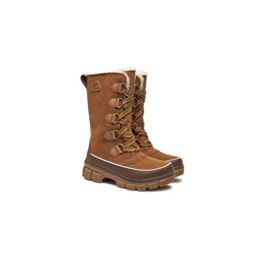 Śniegowce Sorel Torino V Tall Wp Outdry 2106691242 Brązowy Sorel 37 eobuwie.pl