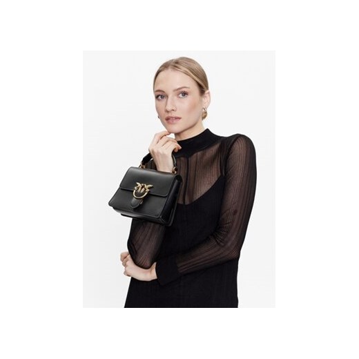 Torebka Pinko Love One Top Handle Mini Light PE 23 PLTT 100071 A0F1 Czarny Pinko 00 eobuwie.pl