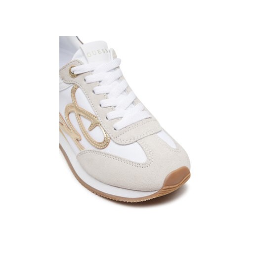 Sneakersy Guess FLPSKR SUE12 Biały Guess 35 eobuwie.pl