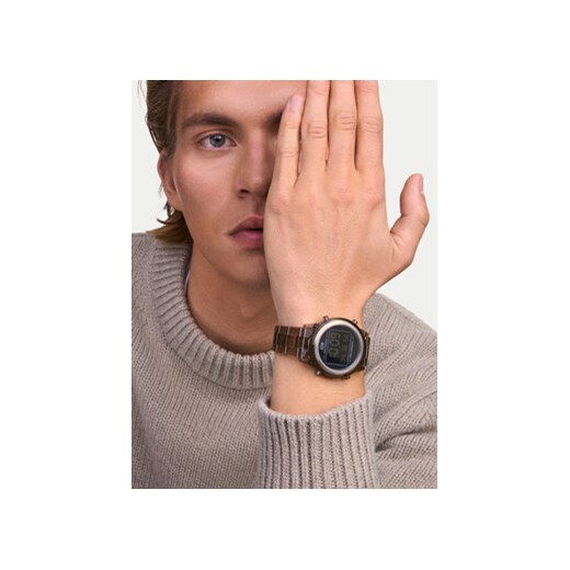 Zegarek Daniel Wellington DW00100767 Brązowy Daniel Wellington 00 eobuwie.pl