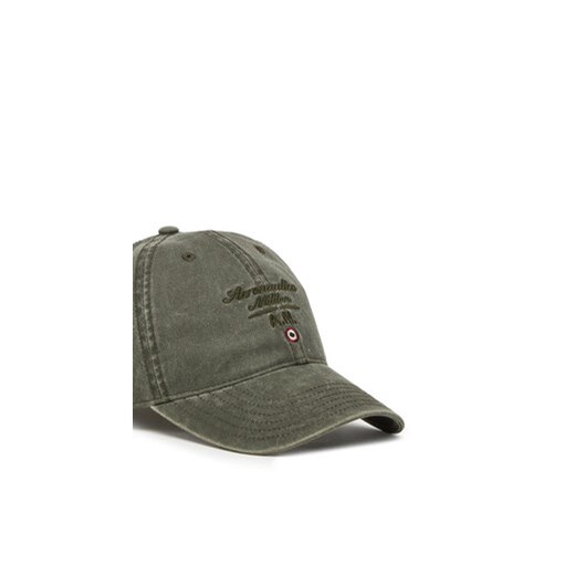 Czapka z daszkiem Aeronautica Militare 251HA1204CT2476 Zielony Aeronautica Militare 00 eobuwie.pl
