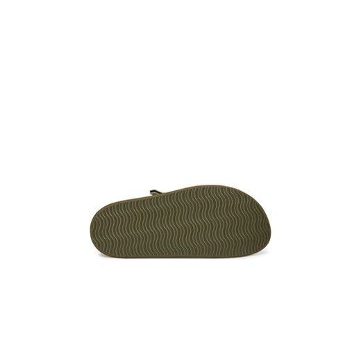 Klapki D.Franklin DFSH407001 Khaki 39 eobuwie.pl