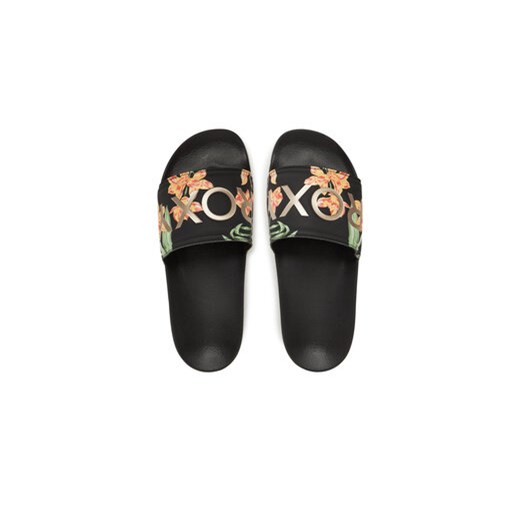 Klapki Roxy ARJL100679 Czarny 38 eobuwie.pl