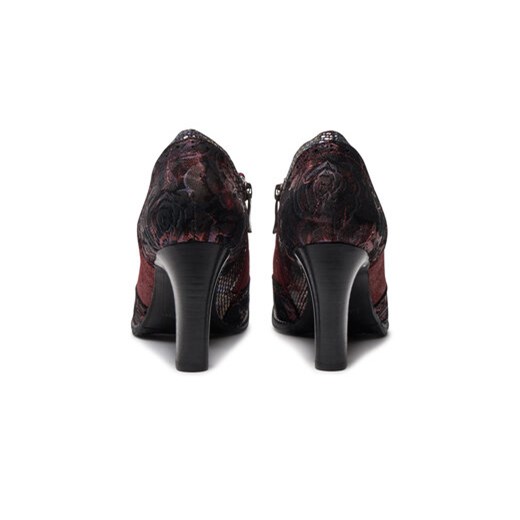 Półbuty Laura Vita Alcbaneo 162 Bordowy Laura Vita 38 eobuwie.pl