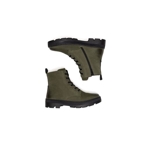 Botki Lasocki WI23-PUSZAN-25 Khaki Lasocki 41 eobuwie.pl