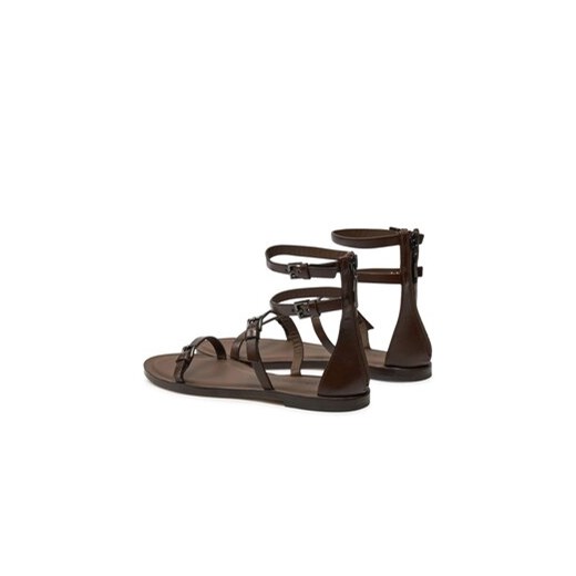 Sandały Max Mara Evegflat 24145210326 Brązowy Max Mara 40 eobuwie.pl