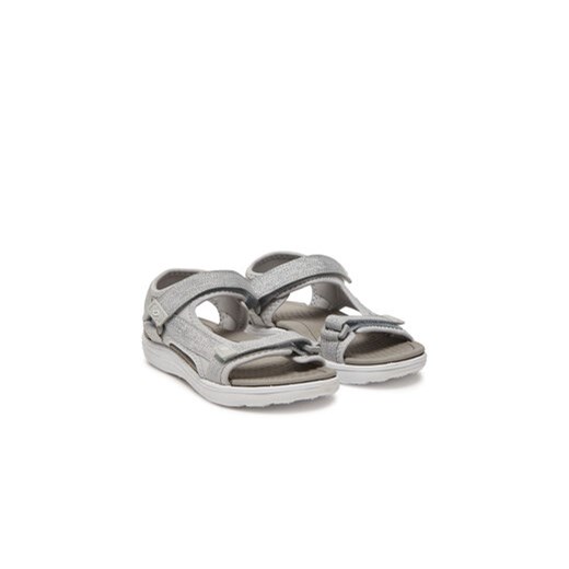 Sandały Leaf LNORA201R Srebrny Leaf 29 eobuwie.pl