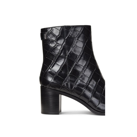 Botki LAUREN RALPH LAUREN 802951301001 Czarny 39 eobuwie.pl