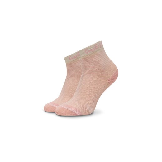 Zestaw 3 par wysokich skarpet dziecięcych Guess H5RZ04 Z3G10 Różowy Guess 6_12M eobuwie.pl