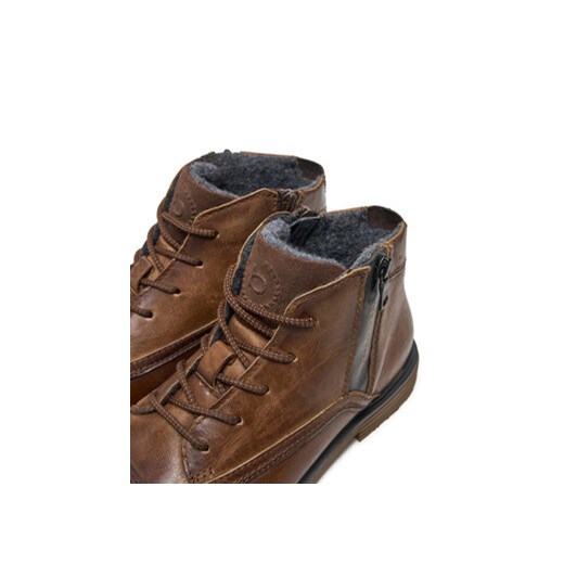 Trzewiki Bugatti 321-A0U3L-3500 Brązowy Bugatti 42 eobuwie.pl