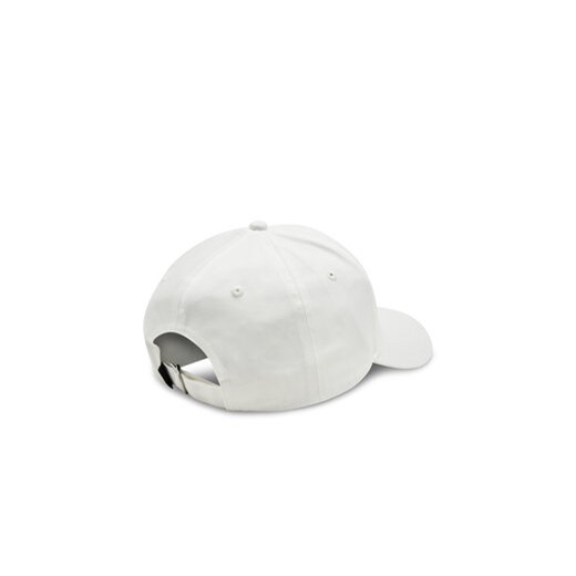 Czapka z daszkiem Calvin Klein Mono Logo Embro K60K612317 Biały Calvin Klein 00 eobuwie.pl