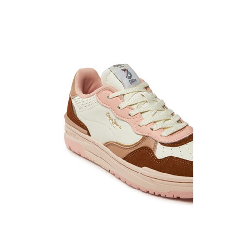 Sneakersy Pepe Jeans PLS00024 Brązowy Pepe Jeans 41 eobuwie.pl