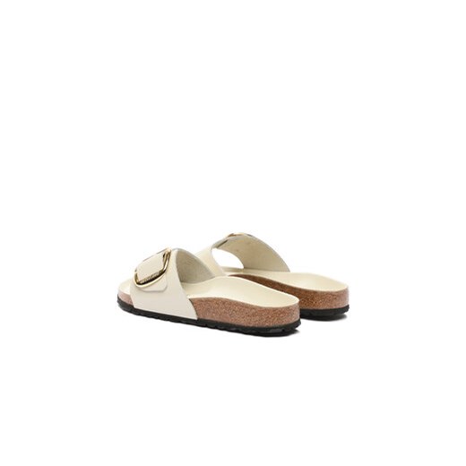 Klapki Birkenstock Madrid Big Buckle 1025298 Beżowy 38 eobuwie.pl