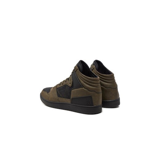 Sneakersy Guess Sava Mid FMTSAM PEL12 Zielony Guess 43 eobuwie.pl