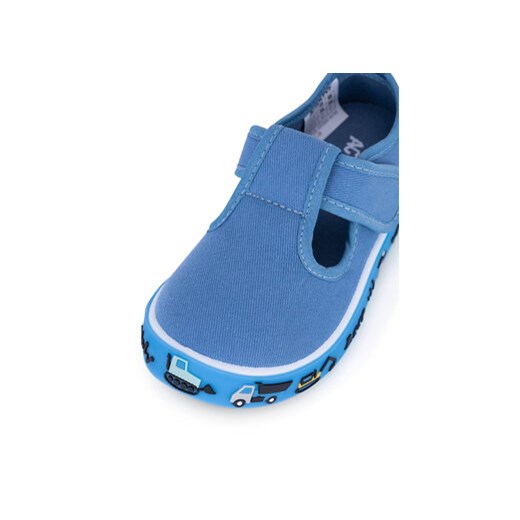 Kapcie Action Boy CF2500-3(CH) Niebieski Action Boy 25 eobuwie.pl