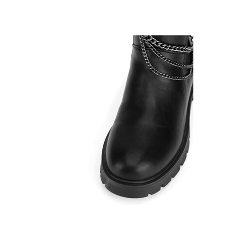 Botki DeeZee CM231117-1 Czarny 33 eobuwie.pl
