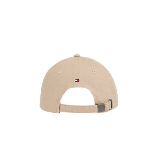 Czapka z daszkiem Tommy Hilfiger Th Monotype Soft 6 Panel Cap AM0AM12154 Beżowy Tommy Hilfiger 00 eobuwie.pl