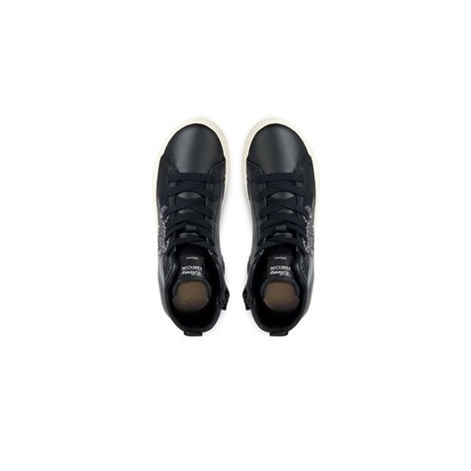 Sneakersy Geox J Kalispera Girl J364GD 000BC C9999 M Czarny Geox 24 eobuwie.pl