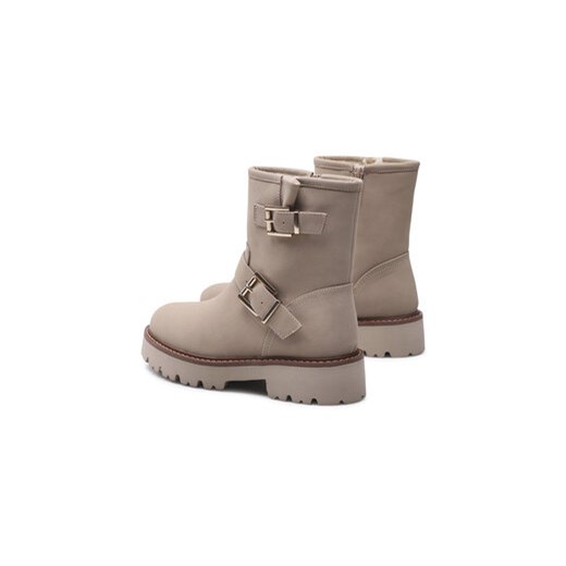 Botki JENNY WS88176-03 Beżowy 36 eobuwie.pl
