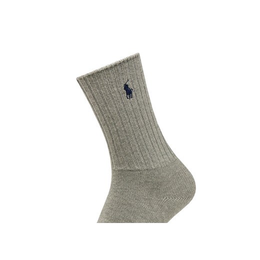 Skarpety wysokie damskie Polo Ralph Lauren 455846847013 Szary Polo Ralph Lauren 00 eobuwie.pl