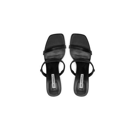 Klapki KARL LAGERFELD KL33920 Czarny Karl Lagerfeld 41 eobuwie.pl