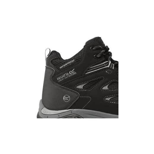 Trekkingi Regatta Holcombe Iep RMF573 Czarny Regatta 44 eobuwie.pl