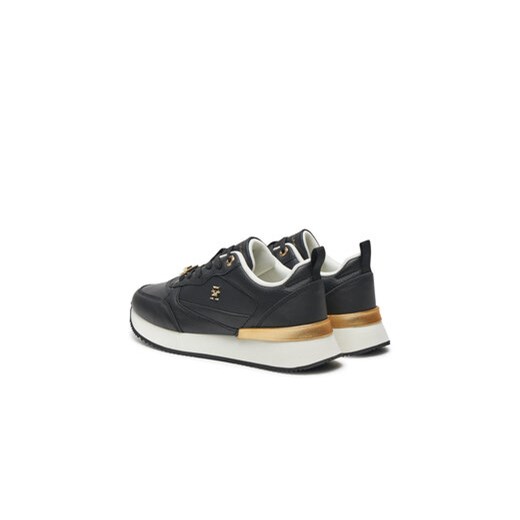 Sneakersy Tommy Hilfiger FW0FW08117 Czarny Tommy Hilfiger 36 eobuwie.pl