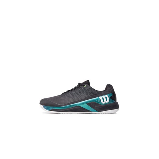 Buty do tenisa Wilson Rush Pro 4.0 Bla Clay WRS333350 Czarny Wilson 43_13 eobuwie.pl