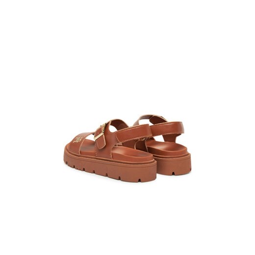 Sandały Tommy Hilfiger T3A2-33785-0326 S Brązowy Tommy Hilfiger 36 eobuwie.pl